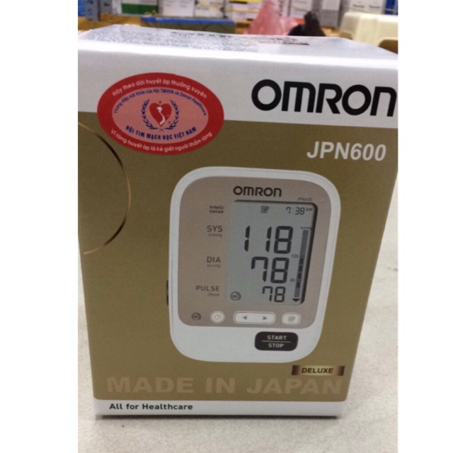 Omron jpn600 máy đo huyết áp