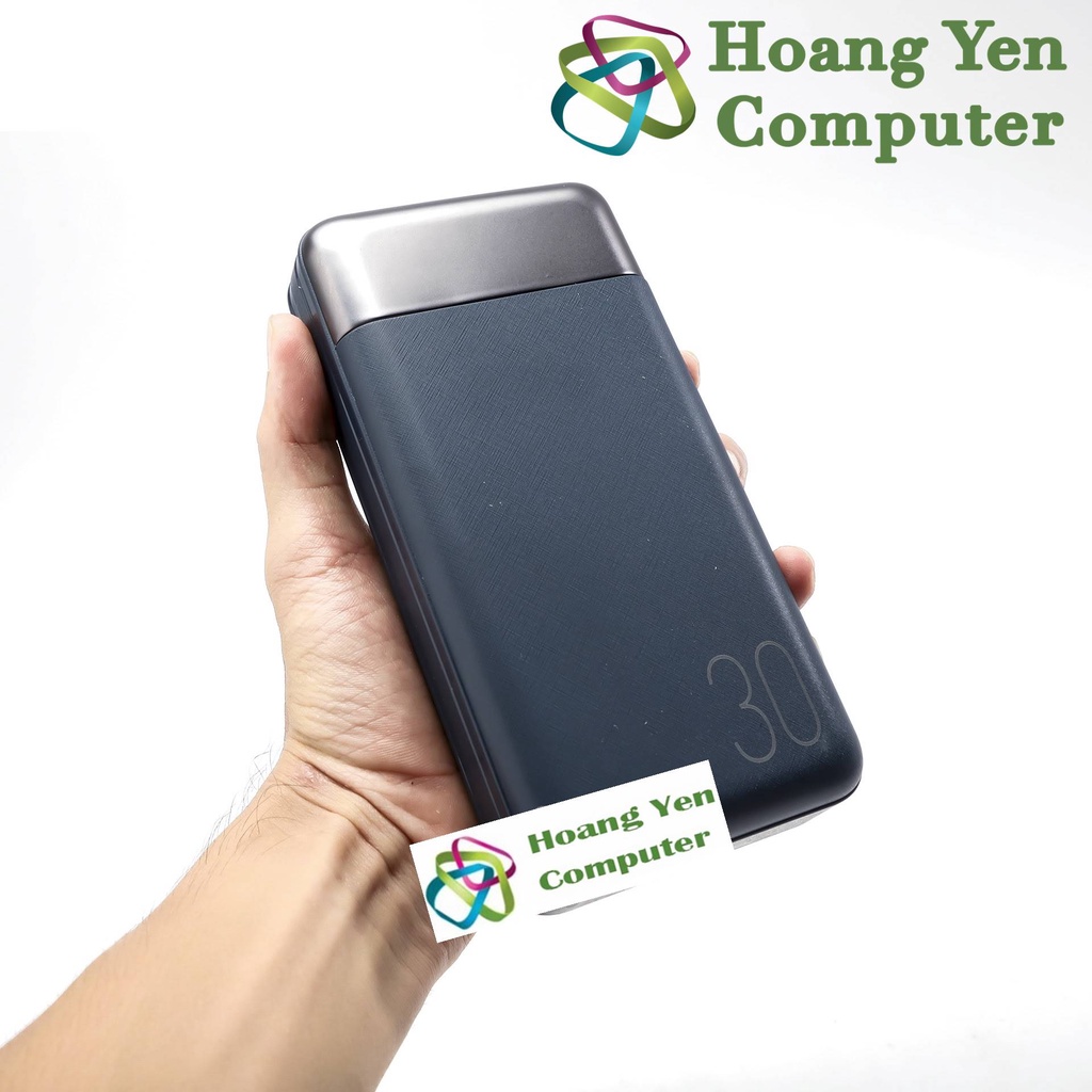 Sạc Dự Phòng Remax RPP-199 30000mAh (Sạc Nhanh QC3.0 18W, 22.5W, PD 20W, VOOC 2.0) - BH 1 Năm - Hoàng Yến Computer