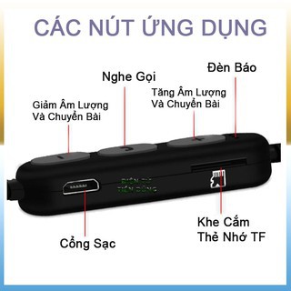 Tai Nghe Thể Thao MST4 Bluetooth - Hỗ Trợ Đọc Thẻ Nhớ - Pin Siêu Bền