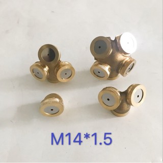 Béc Phun Sương 2-3-4 Mắt Bằng Đồng Đúc, 2 mắt , 3 mắt , 4 mắt