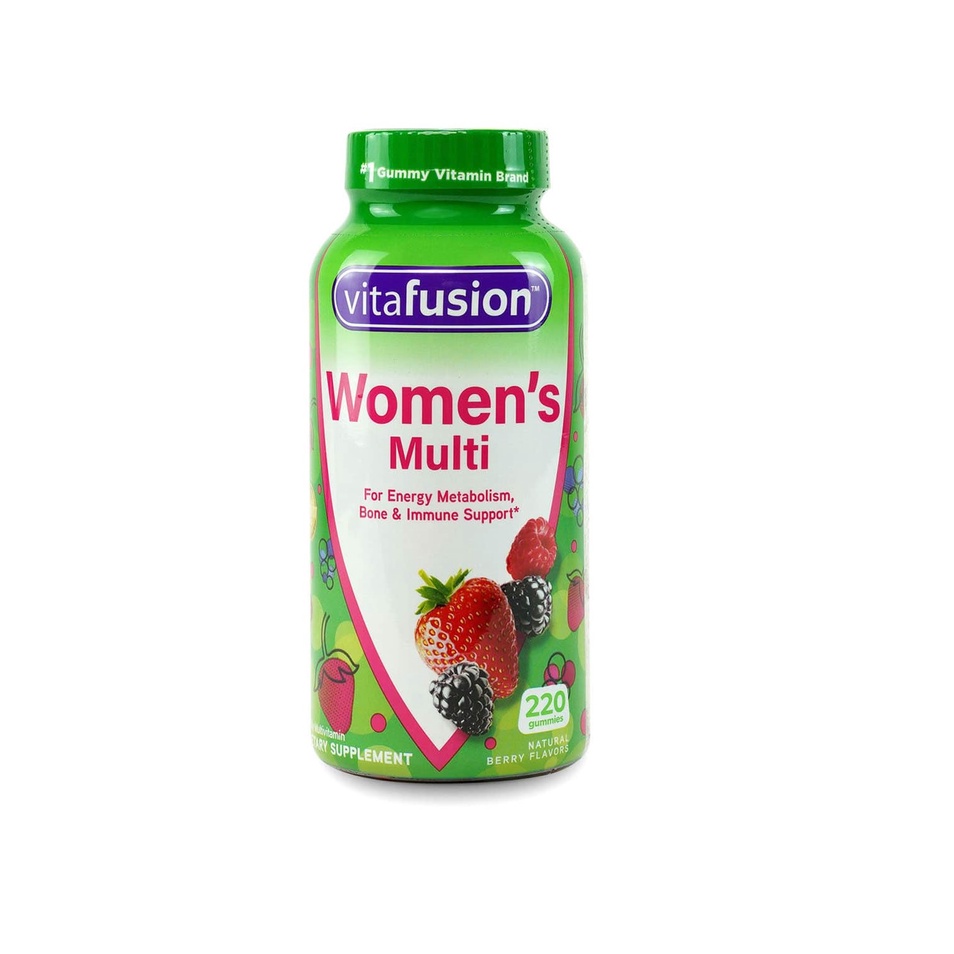 Kẹo dẻo Vitafusion Women’s Multivitamin 220 viên chính hãng Mỹ