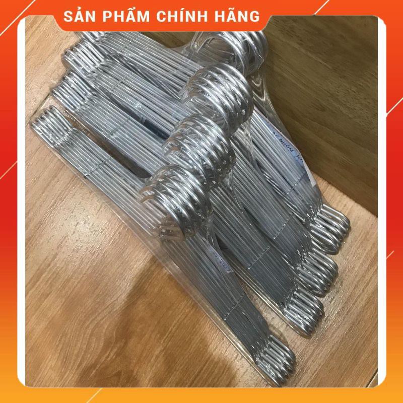 [HÀNG SIÊU TỐT] Vỉ 10 chiếc móc nhôm 40cm người lớn định lượng 300g/10c