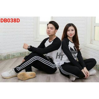 Bộ nỉ dài nam nữ vải nhập