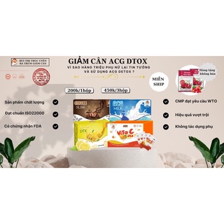 Combo 3 hộp vitamin loại bỏ chất béo | khô gà bà già (dược tặng thêm 3 detox đào thải mỡ bang đêm