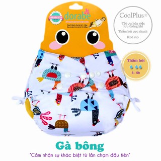 Tã vải Dorabe size L ban đêm 10