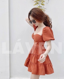 Đầm Cúp Nút Bọc # bigsize 60=>90kg