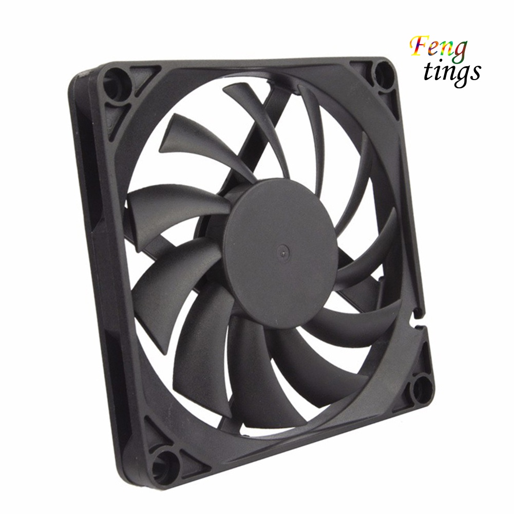 Quạt tản nhiệt làm mát CPU máy tính 3000RPM 80mm DC 5V 2 chấu không gây tiếng ồn tiện lợi