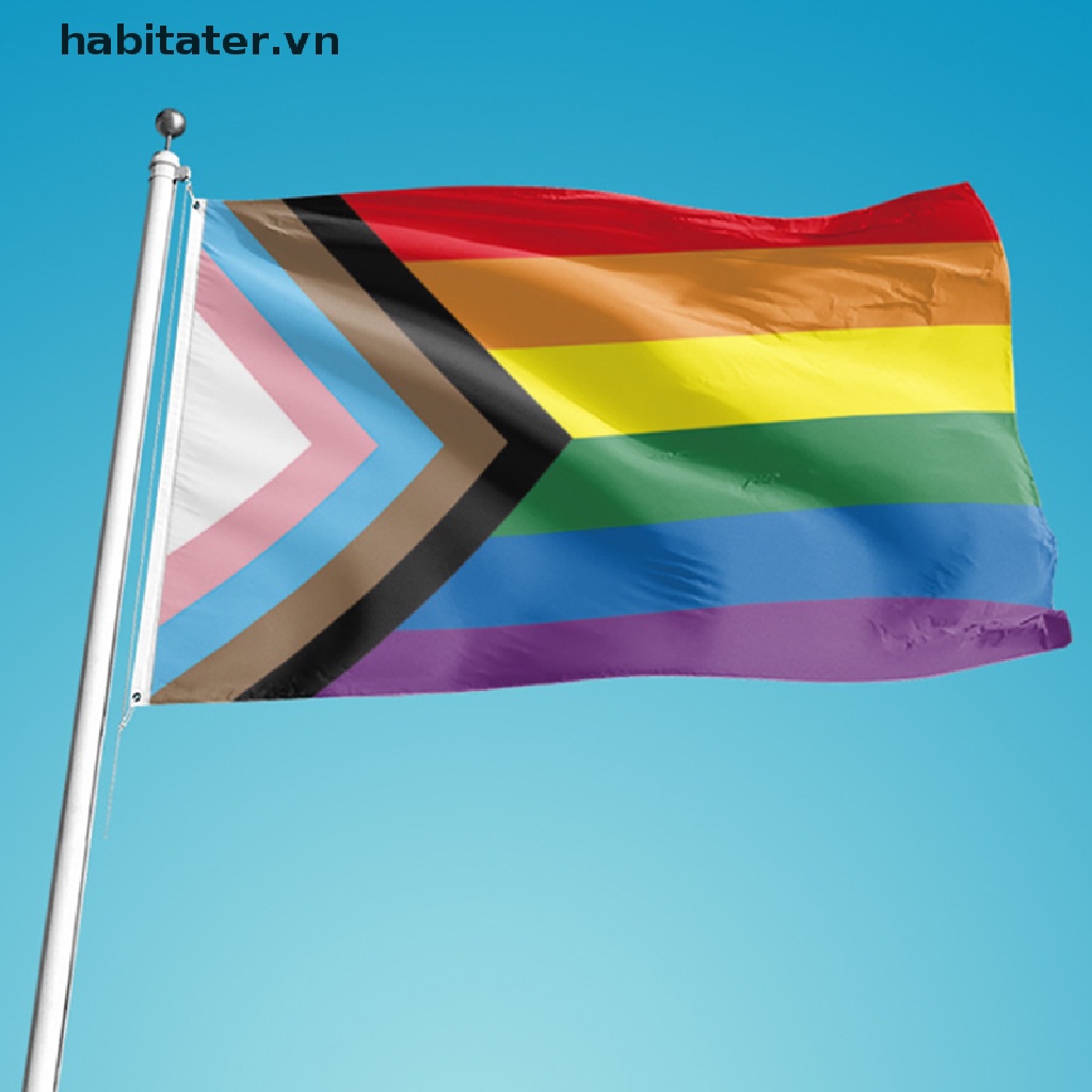 Cờ Cầu Vồng LGBTQ Không Binary Gay Proculsexual 2021