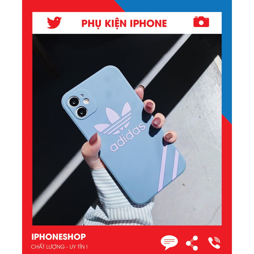 Ốp Lưng IPhone - Ốp iphone Dẻo logo ADIDAS Chống Bẩn độ Ip12 Full mã 7plus/8plus/x/xs/11/12/pro/plus/promax - BAOANNSHOP | BigBuy360 - bigbuy360.vn