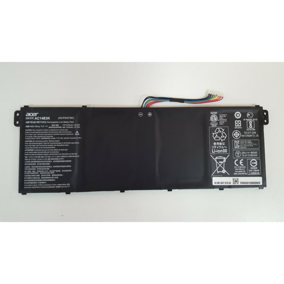 Pin ACER Z3-700, 2508, 2519, NE511, NE512, NE513, TF71-BM, TG71-BM, TG81-BA, TG83-BA, v3-372, ES1-533 Zin, Gắn Trong