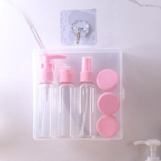Bộ chiết mỹ phẩm du lịch 5 món kèm hộp đựng