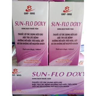 Flodoxy 100ml - Viêm phổi, tiêu chảy, sốt bỏ ăn cho gà, vịt, chim, lợn, bò