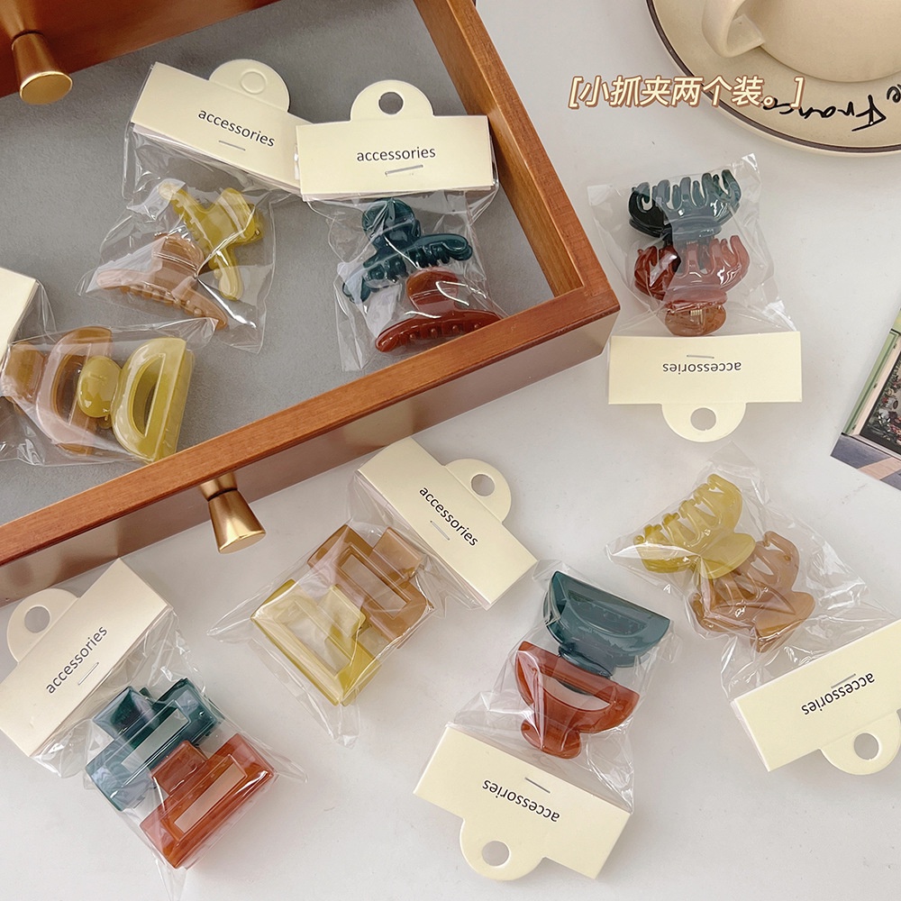 Kẹp Tóc Hình Cá Mập Bằng Acrylic Thời Trang Mùa Hè Cho Nữ Thẻ