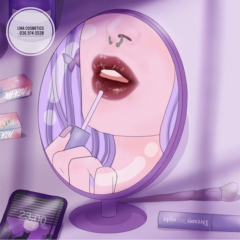 [Có Sẵn] Son Kem Lì Merzy Dreamy Late Night Mellow Tint màu M9 M10 M11 M12 M13 M14 | BigBuy360 - bigbuy360.vn