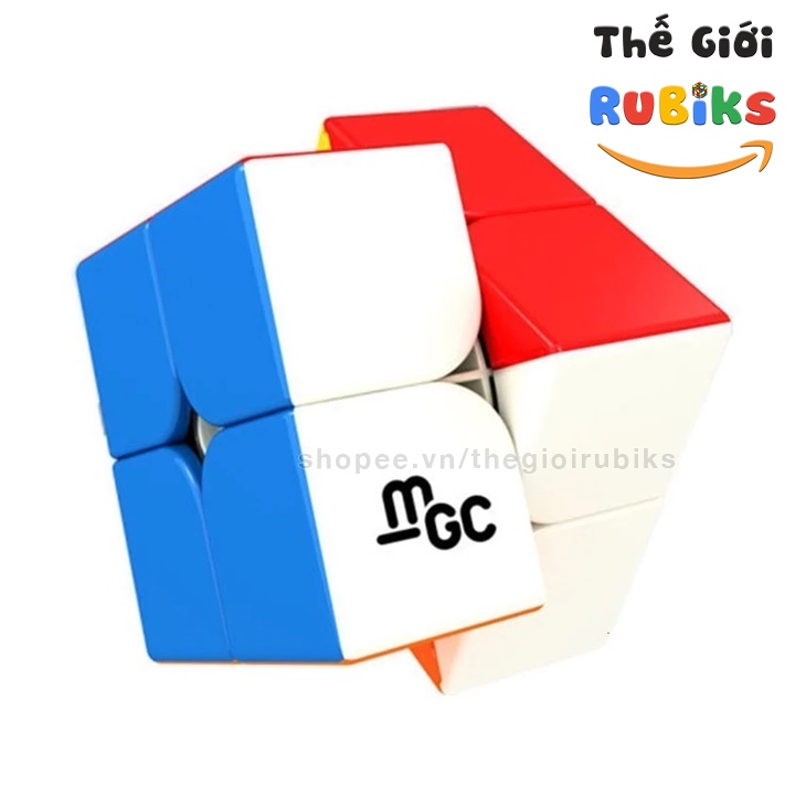 Rubik 2x2 YJ MGC 2 2x2x2 M Có Nam Châm MGC2 Stickerless. Khối Lập Phương Rubic 2 Tầng Đồ Chơi Giáo Dục Thông Minh.