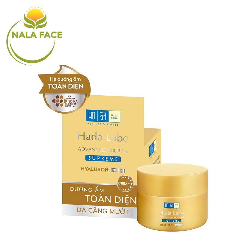 Hada Labo Advanced Nourish Supreme Hyaluron Cream - Kem dưỡng ẩm toàn diện 50g