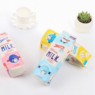 Túi bút hình hộp sữa