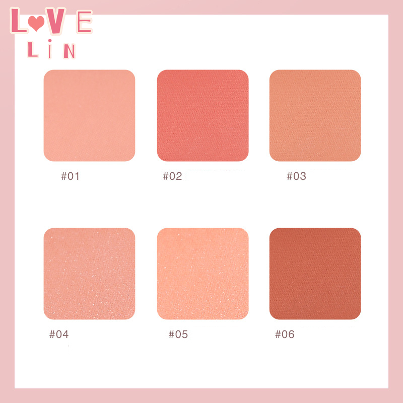 [Hàng mới về] Phấn Má Hồng Lameila Latina Vitality Tông Màu Da Trang Điểm Hàng Ngày Thời Trang