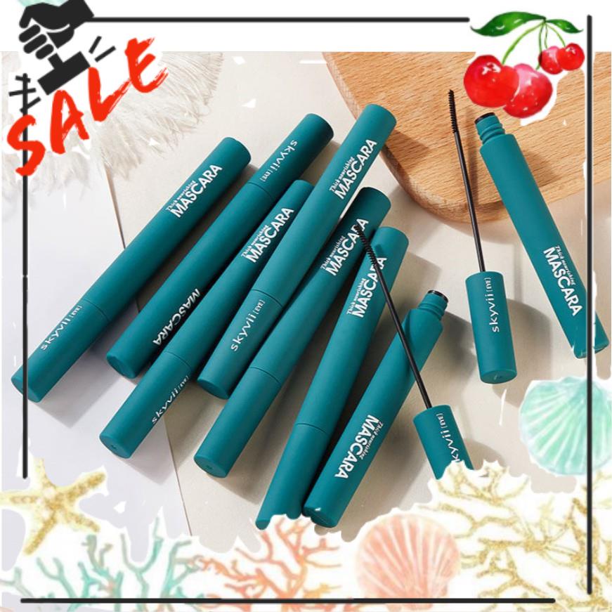 🍀 Mascara siêu vi LỤC BẢO SKIVII0128 nội địa auth không vón cục dày mi chống trôi