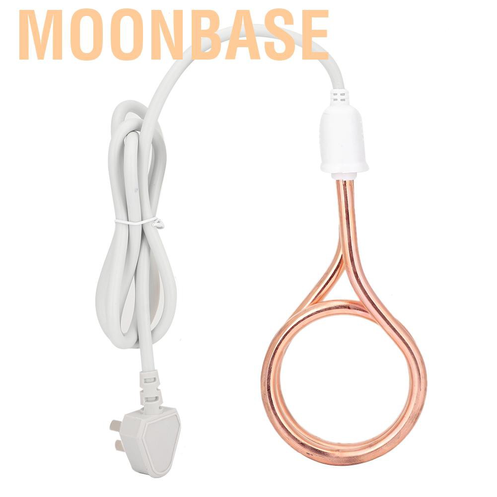 Moonbase 3000W High Power Immersion Heater Bucket Electric Water Heating Rod for Bathing AU Plug 220V