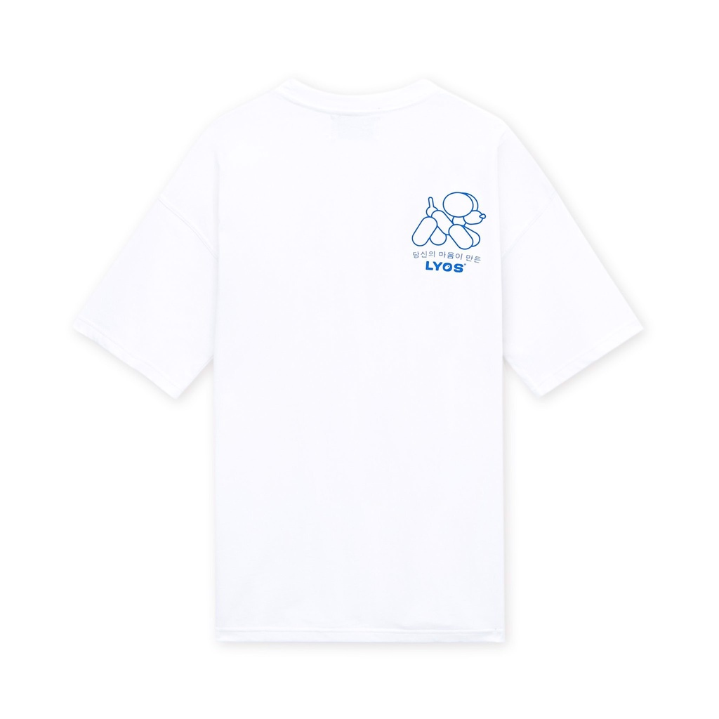 Áo Thun LYOS Ram T-Shirt Đen/ Trắng/ Kem