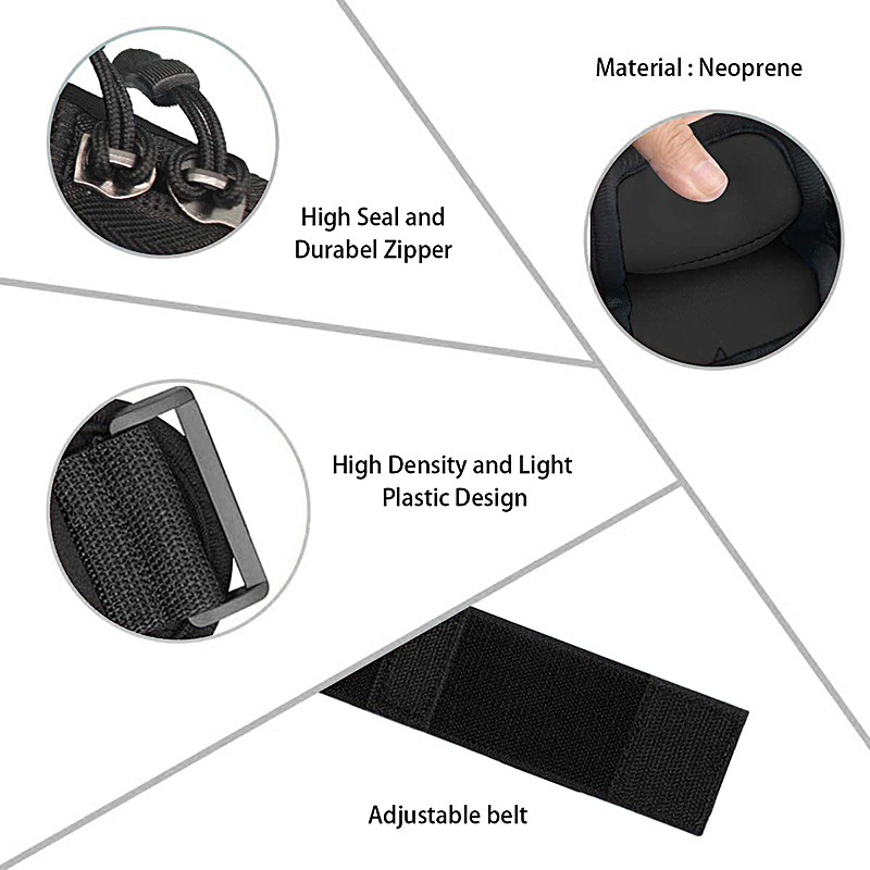 Túi Đựng Điện Thoại Đeo Cánh Tay Chống Mồ Hôi Khi Chơi Thể Thao Ngoài Trời 7.2 "