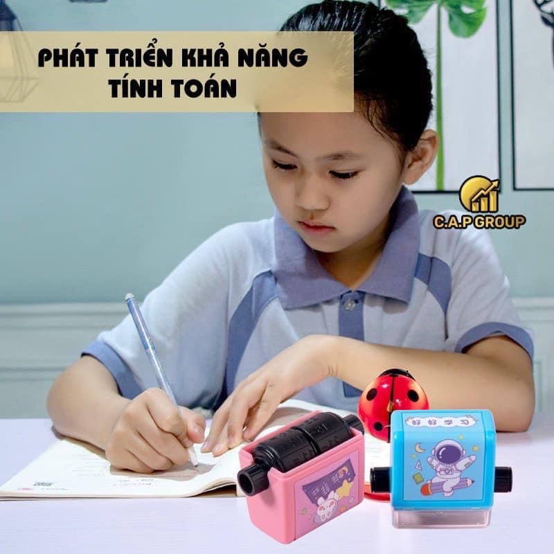COMBO 2 CON LĂN PHÉP TÍNH CHO BÉ