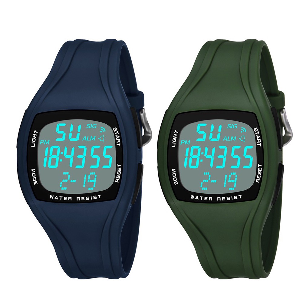 Đồng Hồ Quartz Mặt Vuông Chống Thấm Nước M15