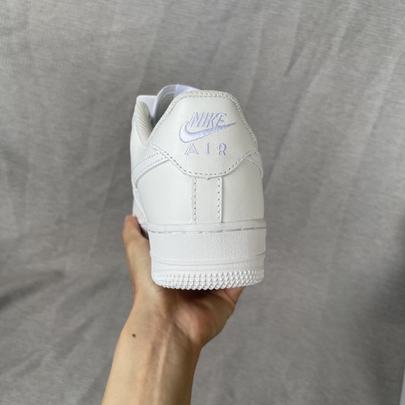 Af1 trắng full hàng cao cấp, af1 full white cao cấp, giày thể thao sneaker nam nữ, lót CODE