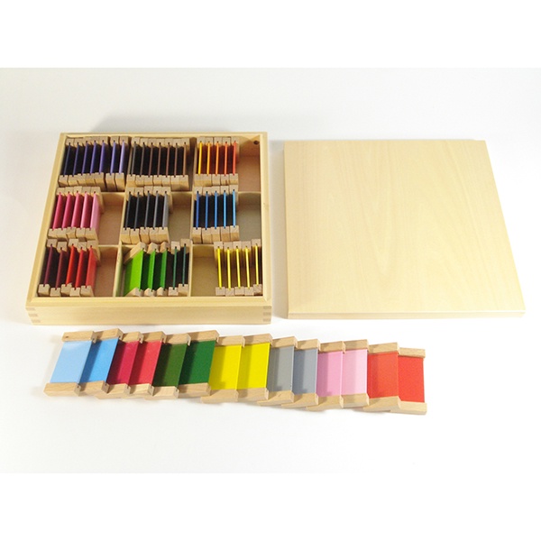 Hộp màu số 3 Montessori. Giáo Cụ Montessori cho bé lứa tuổi 0-6. Hàng Quốc Tế Chính Hãng Quốc Tế