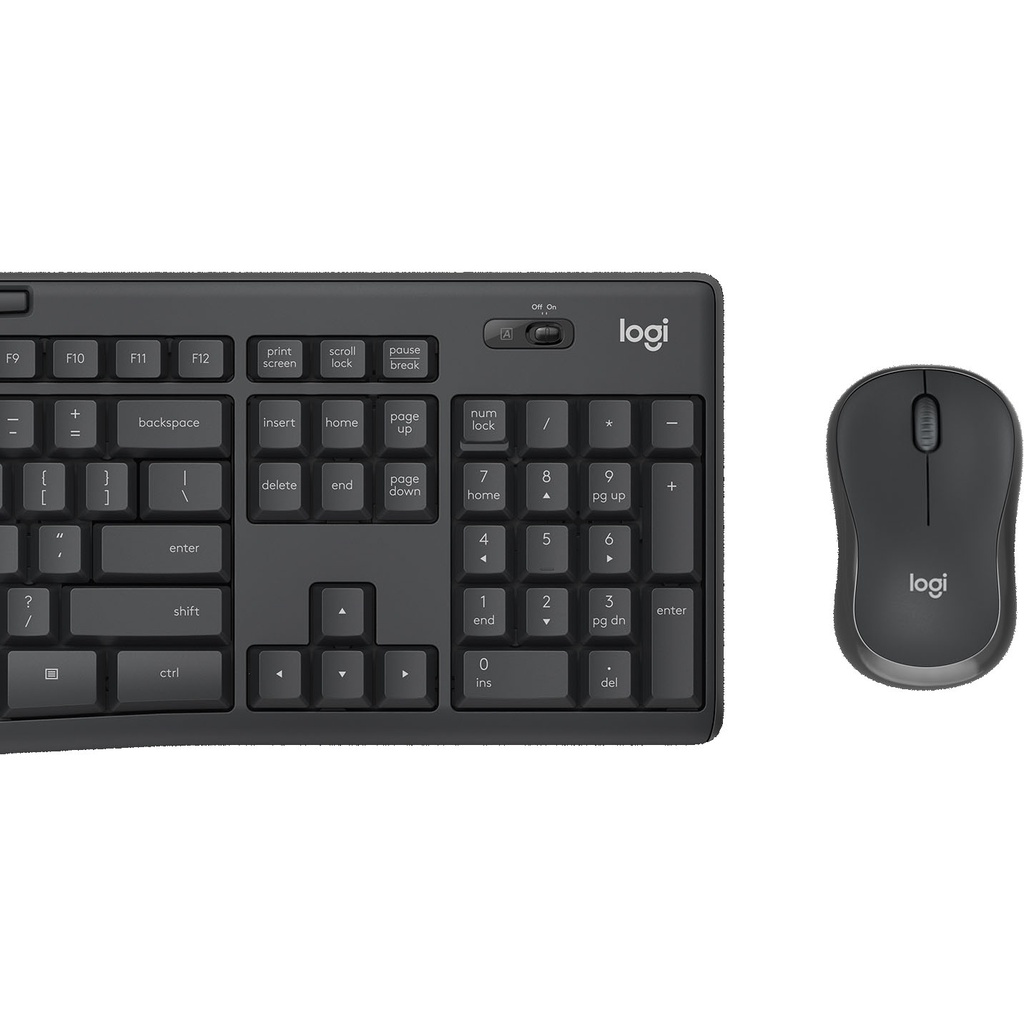 Bộ phím chuột không dây Logitech MK295 Silent Wireless Hàng Chính Hãng