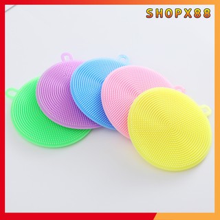 Miếng Rửa Chén Bát Silicon tiện dụng Mềm Dẻo, Bền Bỉ