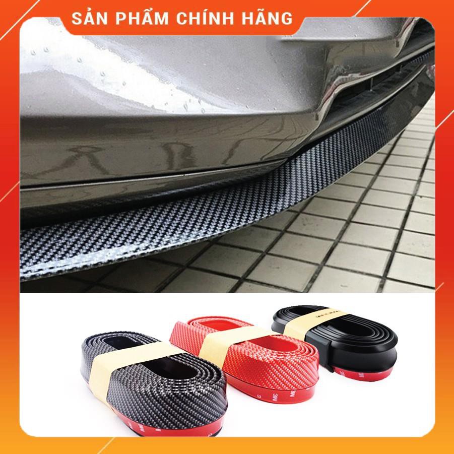 Miếng dán nẹp cacbon chống xước mũi xe ôtô, xe hơi