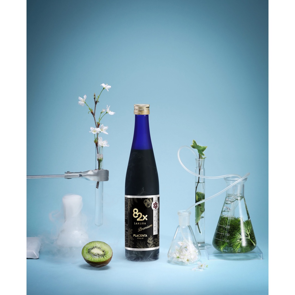 Collagen nước 82X- Placenta Sakura Premium cao cấp 500ml/chai.