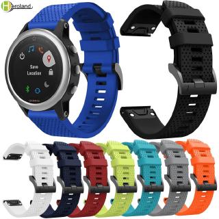 Dây Đeo Đồng Hồ Bằng Silicone Cho Garmin Garmin Fenix 5x 6x /  Fenix 5 6 /  Fenix 5s 6s / Fenix 3 3HR