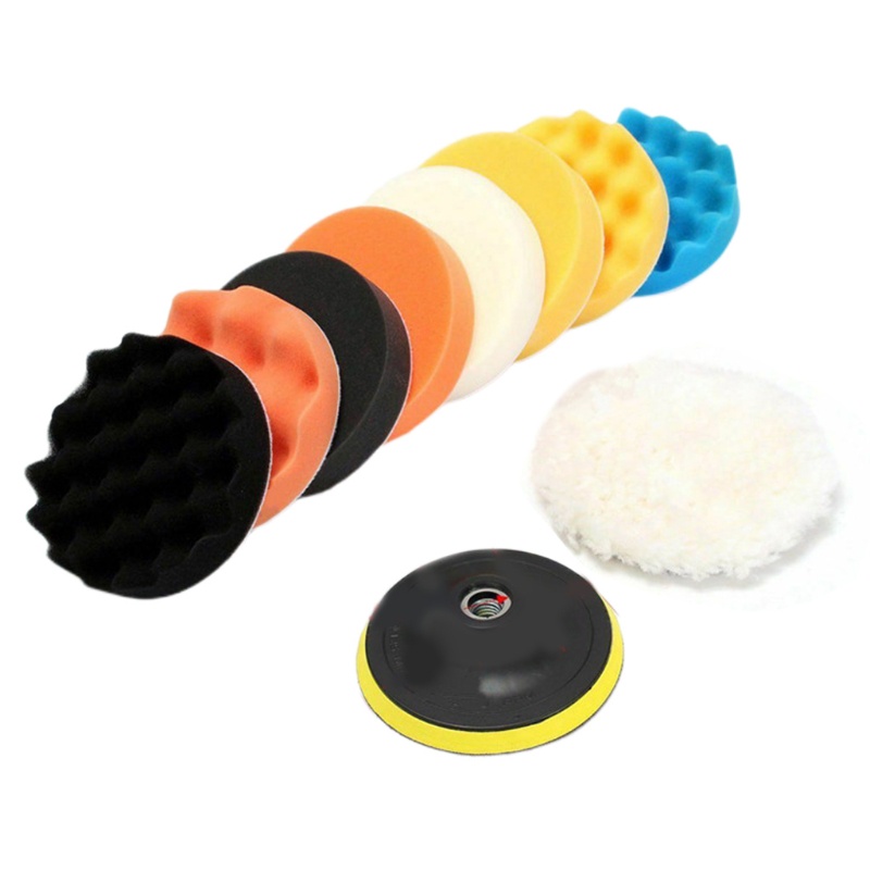 Bộ 11 Miếng Xốp Đánh Bóng 4 / 5 / 6 / 7 inch
