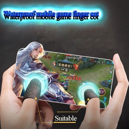 Set 1/5 bao ngón tay thoáng khí hỗ trợ chơi Game trên điện thoại