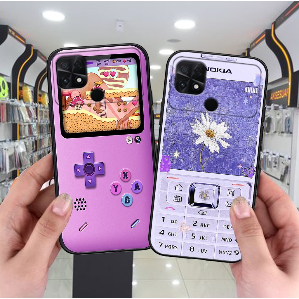Ốp Poco C40 bộ hình điện thoại nokia huyền thoại , BTS , Vpop cute