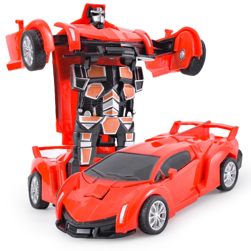 Mô Hình Đồ Chơi Xe Biến Hình Optimus Hornets Biến Hình Thành Robot 12cm Dành Cho Bé Trai