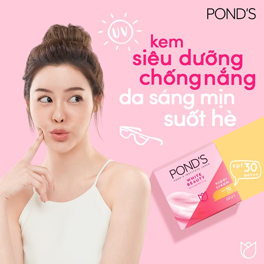 KEM POND’S DƯỠNG TRẮNG DA BAN ĐÊM VÀ BAN NGÀY