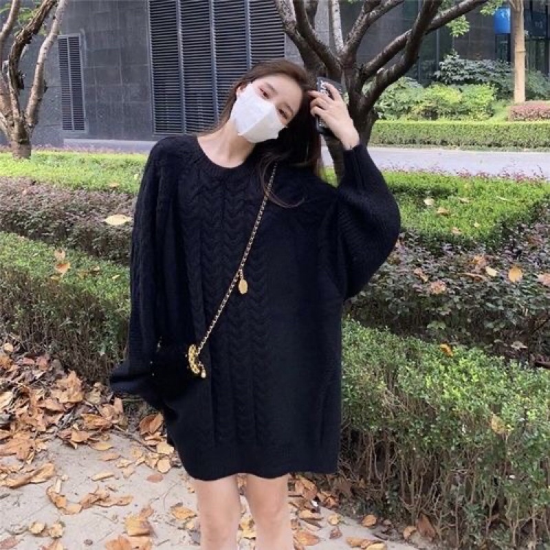 Áo len sweater thu đông 4 màu phong cách ulzzang