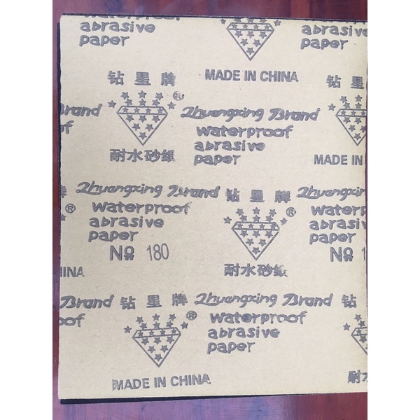 Giấy nhám khô xả tường 180 - Làm phẳng bề mặt - Loại chuẩn