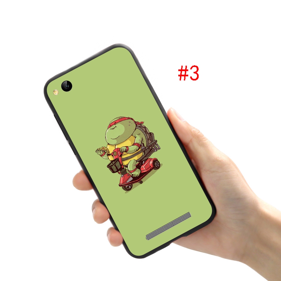 Ốp Lưng Silicone In Hình Ninja Rùa Cho Xiaomi Redmi 5 5a 6a 7 7a 8a 5 Plus
