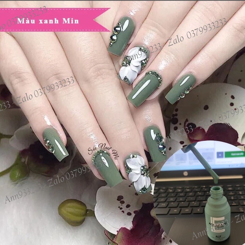 Màu sơn ALF hót trend - Sơn gel cao cấp siêu mượt Chất sơn đặc mướt - Ann933233