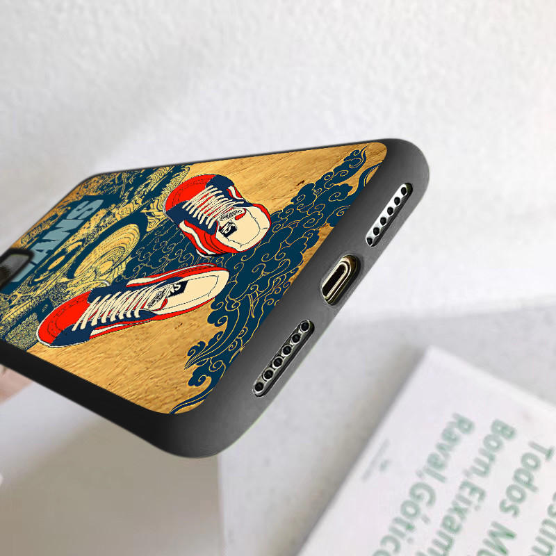 Ốp Điện Thoại Silicon Dẻo In Nhãn Hiệu iPhone 14 13 12 11 Promax 14Plus mini X XS XR XSMAX 6 6s 5 5S 6plus / 6splus 7 8 SE2020 7plus / 8Plus