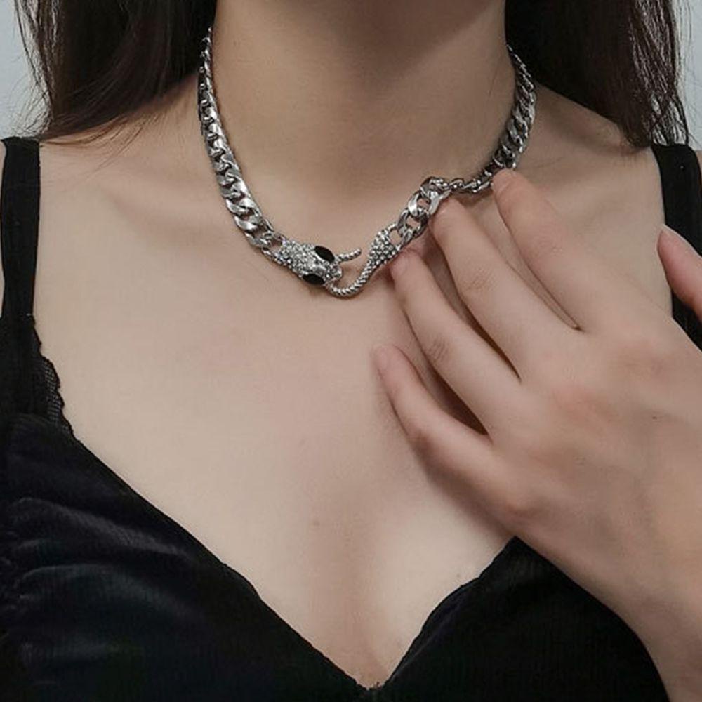 Vòng cổ Hình Rắn Phong Cách Thời Trang Hàn Quốc Dành Cho Cặp Đôi