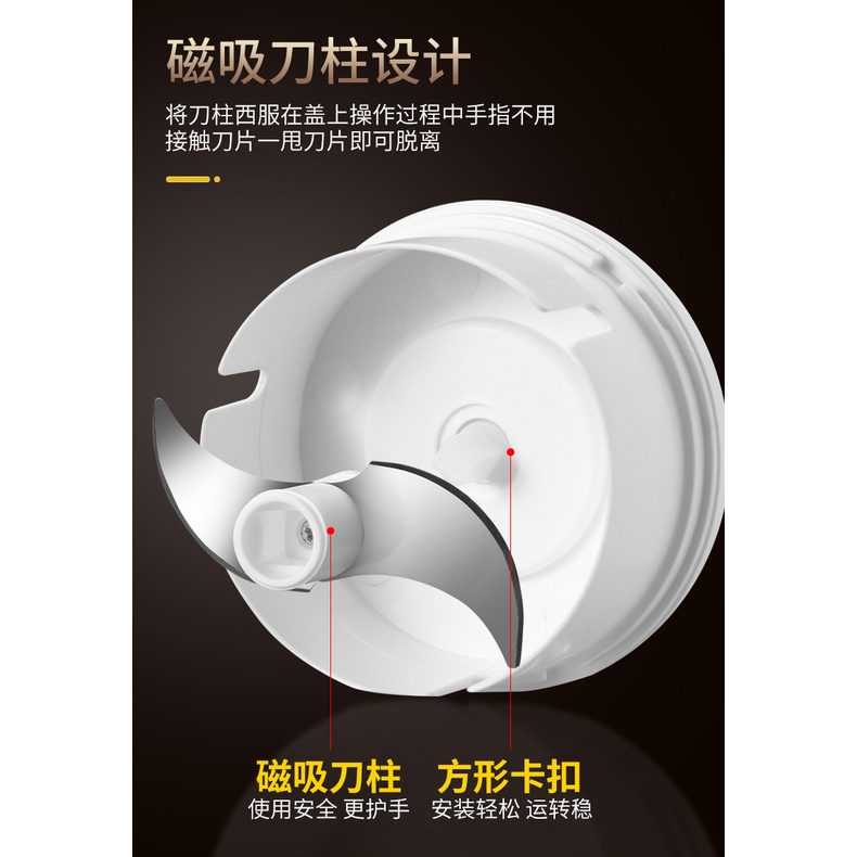 Máy Xay Thịt / Tỏi Bằng Tay Tiện Dụng Cho Nhà Bếp