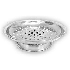 Hấp Chân Trụ inox - Xửng hấp 20cm , 22cm có chân dùng để chưng, cách thủy, hấp các món ăn như hấp bánh,.......