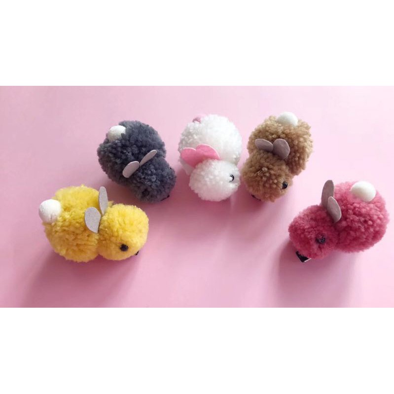 Kẹp tóc Thỏ Con Bông đáng yêu MS: KT01 - Hưng Long PC