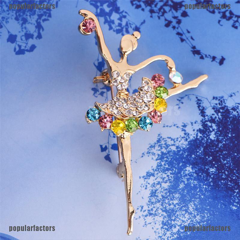 Ghim Cài Áo Kim Loại Hình Vũ Công Dễ Thương